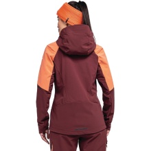 Schöffel Skijacke Kals (Softshelljacke, 3-Lagen Gore-Tex, winddicht) weinrot Damen