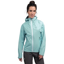 Schöffel Softshelljacke Begoro 3-Lagen (Hardshell, winddicht, wasserdicht) hellblau Damen