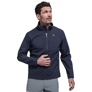 Schöffel Softshelljacke Hiking Style Mirusha MNS (wasserabweisend, atmungsaktiv) navyblau Herren