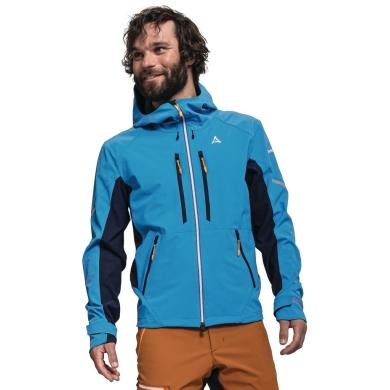 Schöffel Softshelljacke Matrei (hohe Atmungsaktivität) blau Herren