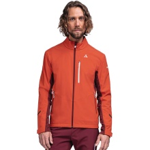 Schöffel Softshelljacke Rinnen (hohe Atmungsaktivität und Feuchtigkeitstransport) orange Herren