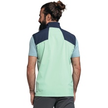 Schöffel Softshellweste Tonion Vest (atmungsaktiv, winddicht) dunkelblau/mint Herren