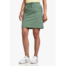 Schöffel Sommerrock Gizeh Skirt (2-Wege-Stretch, atmungsaktiv) grün Damen