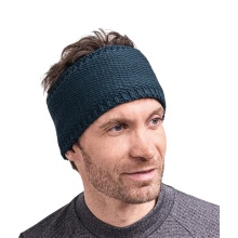 Schöffel Stirnband (Strickmuster) Stenar Headband blau - 1 Stück