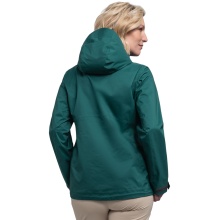 Schöffel Trekking-Wanderjacke Aiplspitz (wasserdicht, 2-Lagen VENTURI) dunkelgrün Damen