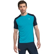 Schöffel Wander-Tshirt Solvorn1 (4-Wege-Stretch, leicht) blau Herren