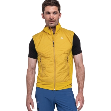 Schöffel Wander-Weste Hiking Hybrid Style Blaueis MNS (Primaloft®Gold, wattiert) gelb Herren