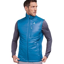 Schöffel Wander-Weste Hybrid Stams Vest (strapazierfähig, atmungsaktiv) blau Herren