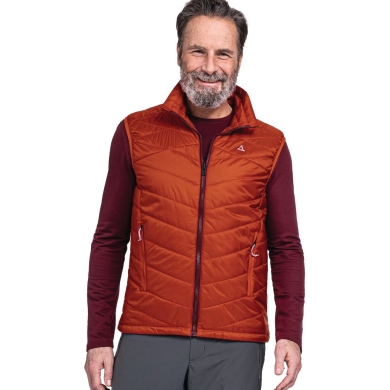 Schöffel Wander-Weste ZipIn Seewand Vest (wasserabweisend, winddicht) orange Herren