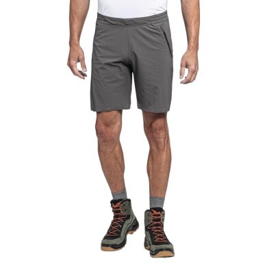 Schöffel Wanderhose Hestad Light Shorts (4-Wege Stretch) kurz asphaltgrau Herren