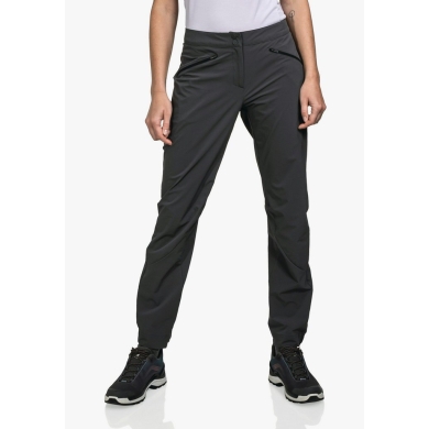 Schöffel Wanderhose Hestad Pant (4-Wege Stretch, wasserabweisend) lang asphaltgrau Damen