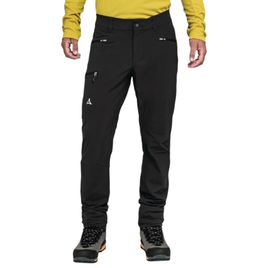 Schöffel Wanderhose Mountain Pant Style Blaueis MNS (4-Wege-Stretch, schnelltrocknend) lang schwarz Herren