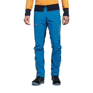 Schöffel Softshell-Wanderhose Rinnen Pant (hohe Atmungsaktivität, elastischer Bund) blau Herren