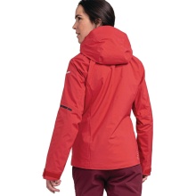 Schöffel Trekking-Wanderjacke Gaschurn (2-Lagen, wasserdicht und atmungsaktiv) rot Damen