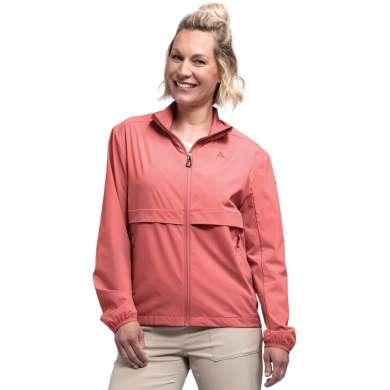 Schöffel Wanderjacke Graz (4-Wege-Stretch, winddicht) rosa Damen