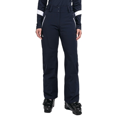 Schöffel Winter-Skihose Pontresina Pant (4-Wege-Stretch, wasserdicht, hohe Bewegungsfreiheit) dunkelblau Damen