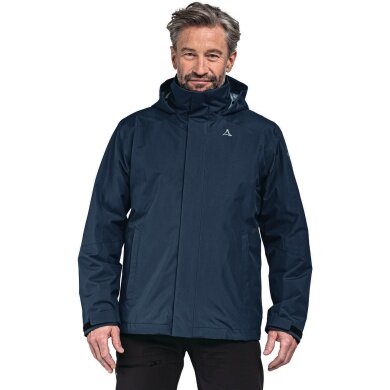 Schöffel Winterjacke 3in1 Partinello (wasser-winddicht) navyblau Herren