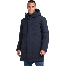 Schöffel Winterjacke Down Parka Canterbury (leicht, wasserdicht, 4-Wege-Stretch) navyblau Herren