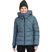 Schöffel Isolations-Winterjacke Boston Insulated (winddicht, wasserabweisend, sehr leicht) blaugrau Damen