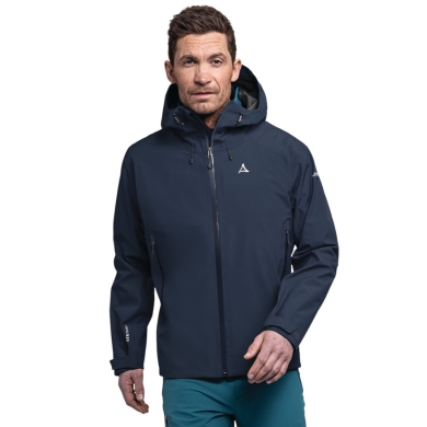 Schöffel Wanderjacke Hiking Style Cascata MNS (wasserdicht, atmungsaktiv) dunkelblau Herren