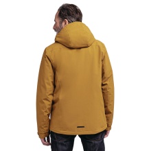 Schöffel Winterjacke Insulated Antwerpen (Kapuze, wasserdicht, atmungsaktiv) gelb/braun Herren