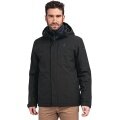 Schöffel Winterjacke Insulated Antwerpen (Kapuze, wasserdicht, atmungsaktiv) schwarz Herren