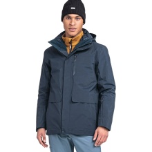 Schöffel Winterjacke 3in1 Parka Barth (2-Wege-Stretch, wasserdicht, winddicht) navyblau Herren