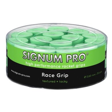 Signum Pro Overgrip Race 0.6mm limegrün 30er Box