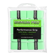 Signum Pro Overgrip Performance 0.6mm limegrün 10er Clip-Beutel