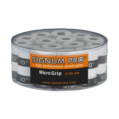 Signum Pro Overgrip Micro 0.55mm weiss 30er Box