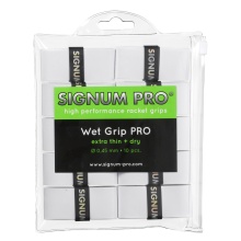 Signum Pro Overgrip Wet Pro weiss 10er Clip-Beutel