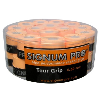 Signum Pro Overgrip Tour 0.5mm orange 30er Box