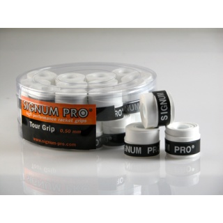 Signum Pro Overgrip Tour 0.5mm weiss 30er Box