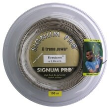 Signum Pro Tennissaite Firestorm (Haltbarkeit+Power) gold 100m Rolle