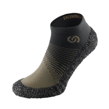 Skinners Barfusschuhsocke 2.0 Comfort (Schutz, Komfort auf jedem Untergrund) mossgrün Damen