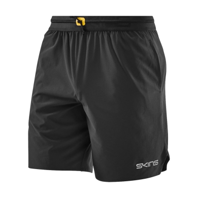 Skins Laufhose 3-Series X-Fit Short (4-Wege-Stretch) schwarz Herren