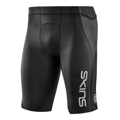 Skins Funktionshose 3-Series Half Tight 400 Short (enganliegend) kurz schwarz/gelb Herren