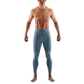 Skins Funktionshose 2-Series Tight Long (enganliegend, Kompression) blaugrau Herren