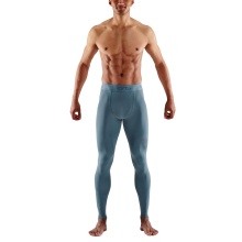 Skins Funktionshose 2-Series Tight Long (enganliegend, Kompression) blaugrau Herren