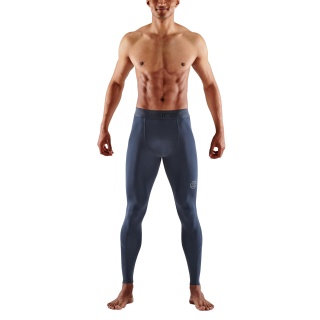 Skins Funktionshose 2-Series Tight Long (enganliegend, Kompression) navyblau Herren