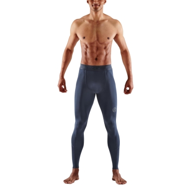 Skins Funktionshose 2-Series Tight Long (enganliegend, Kompression) navyblau Herren