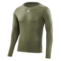 Skins Funktionsunterwäsche Langarmshirt 3-Series (perfekte feuchtigkeitstransport) khakigrün Herren