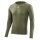 Skins Funktionsunterwäsche Langarmshirt 3-Series (perfekte feuchtigkeitstransport) khakigrün Herren