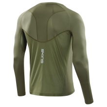 Skins Funktionsunterwäsche Langarmshirt 3-Series (perfekte feuchtigkeitstransport) khakigrün Herren