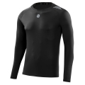 Skins Funktionsunterwäsche Langarmshirt 3-Series (perfekte feuchtigkeitstransport) schwarz Herren