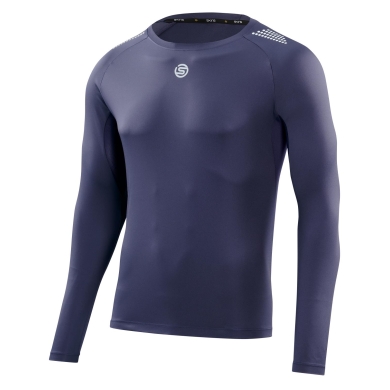 Skins Funktionsunterwäsche Langarmshirt 3-Series (perfekte feuchtigkeitstransport) navyblau Herren