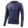 Skins Funktionsunterwäsche Langarmshirt 3-Series (perfekte feuchtigkeitstransport) navyblau Herren