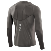 Skins Funktionsunterwäsche Langarmshirt 3-Series (perfekte feuchtigkeitstransport) charcoalgrau Herren