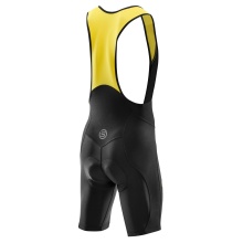 Skins Fahrradhose Cycle Thermal Bib Short (Trägerhose, eingenähtes Sitzpolster, enganliegend) schwarz Herren