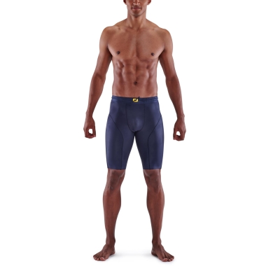 Skins Funktionshose 5-Series Half Tight Short (enganliegend) navyblau Herren